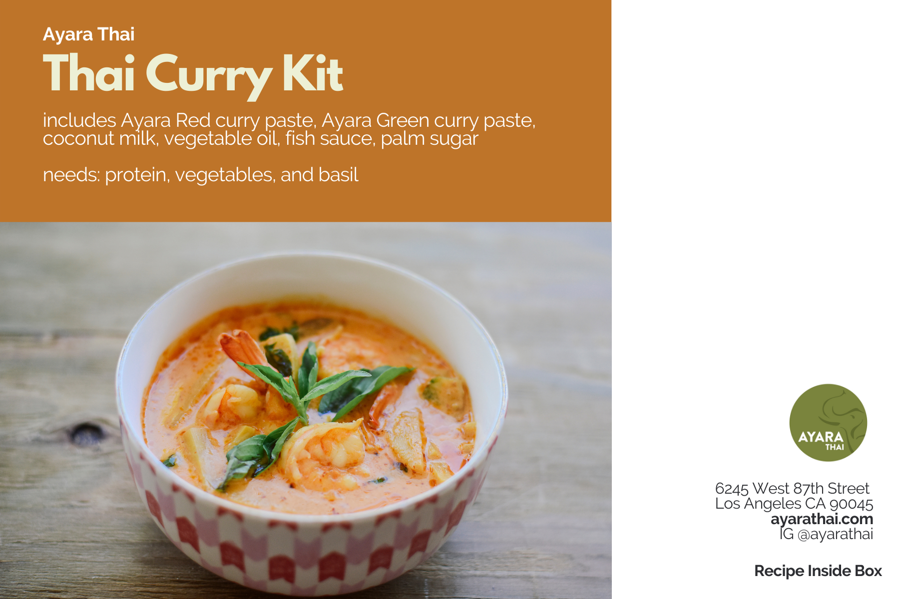 Thai 2024 curry kits