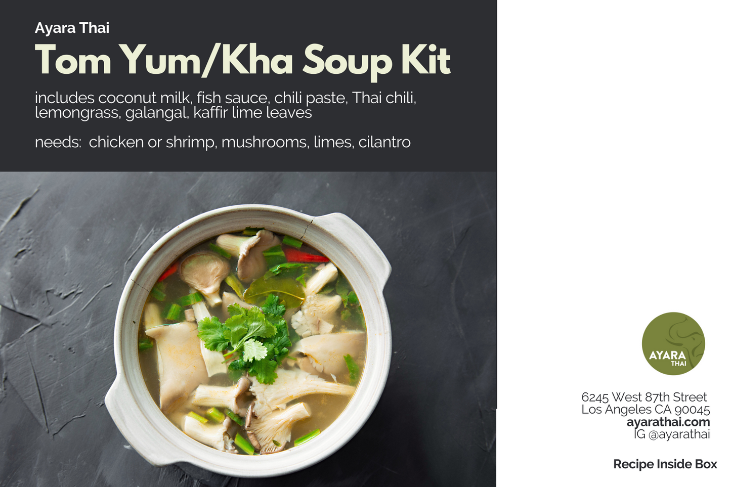 Tom Yum/Kha Soup Kit
